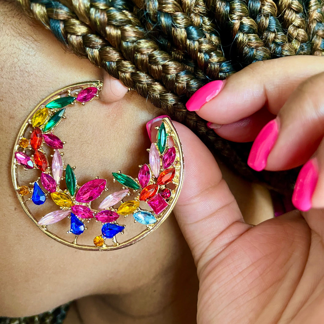 Colorful Arc Hoops