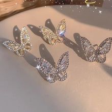 Load image into Gallery viewer, 925 Butterfly Studs
